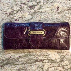 Large Purple Eggplant Juicy Couture Wallet NWOT